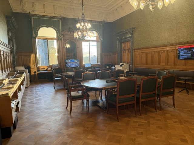 Morgens im Bundeshaus
